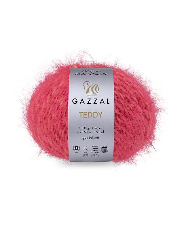 Gazzal Teddy 6542 ryški žemuogė