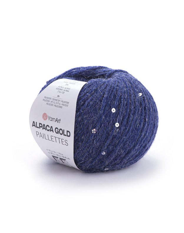 YARNART ALPACA GOLD PAILLETTES 9313