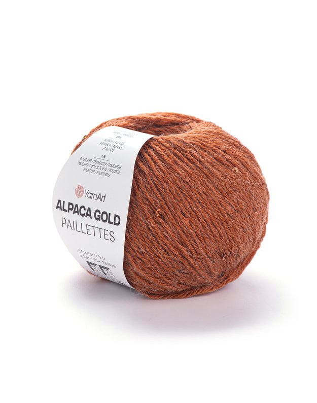 YARNART ALPACA GOLD PAILLETTES 9312