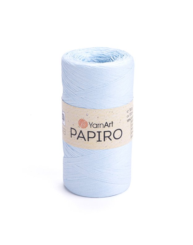 YarnArt PAPIRO 1314 šviesiai žydra