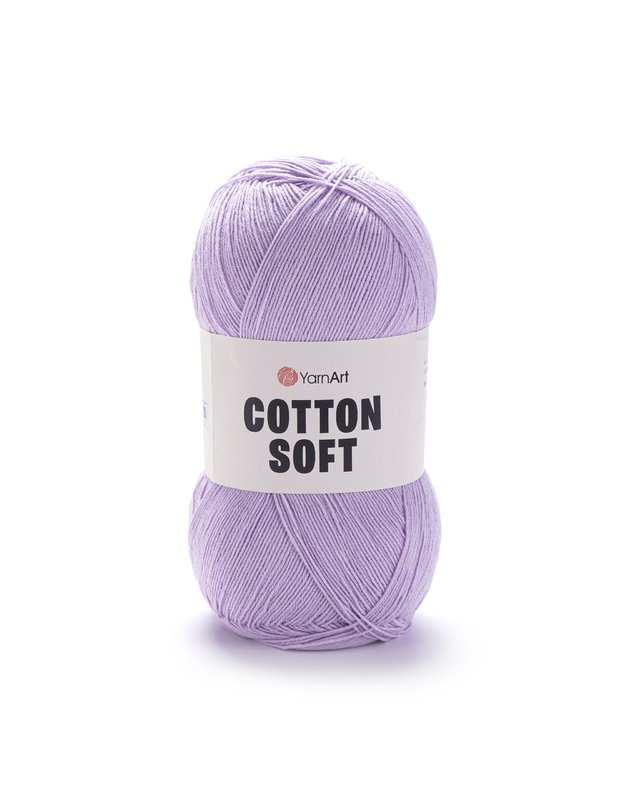 YarnArt Cotton Soft 19 šviesi alyvų