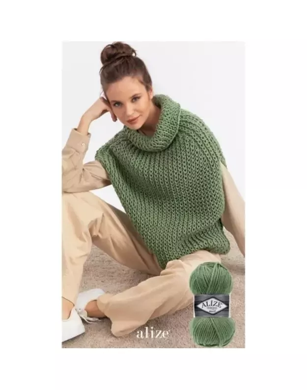 ALIZE SUPERLANA MAXI 456 terakota 1