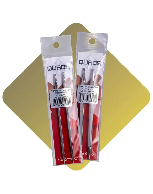 ChiaoGoo QUADS Lace prisukami virbalai 10cm