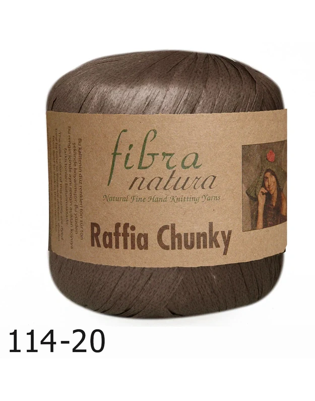 FIBRA NATURA RAFFIA CHUNKY 114-20
