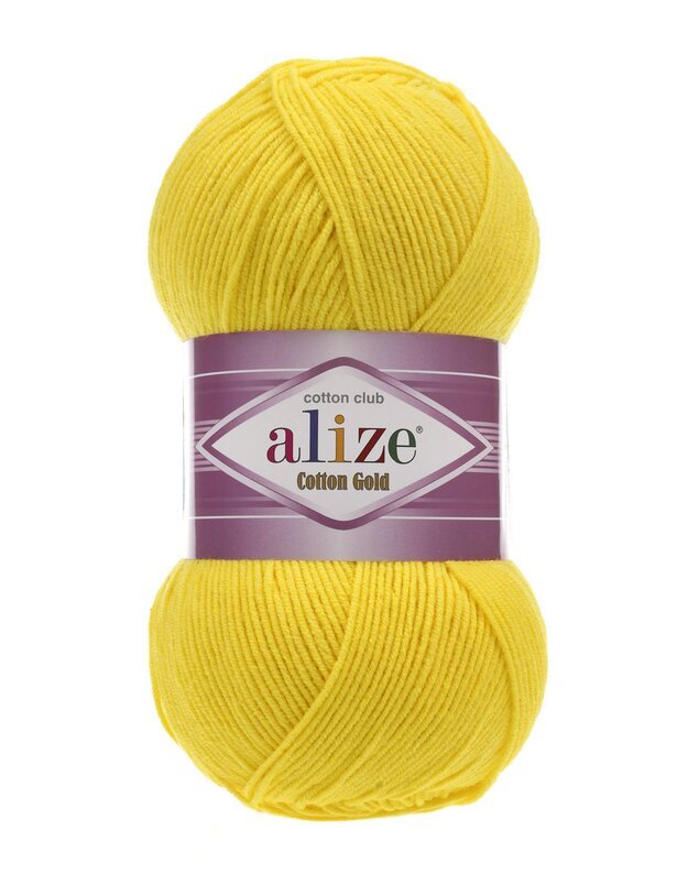 Alize Cotton Gold 55% medvilnė,  45% akrilas 100 gr/330m
