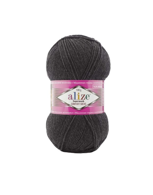 Alize Superwash comfort socks 207 rusvas melanžas