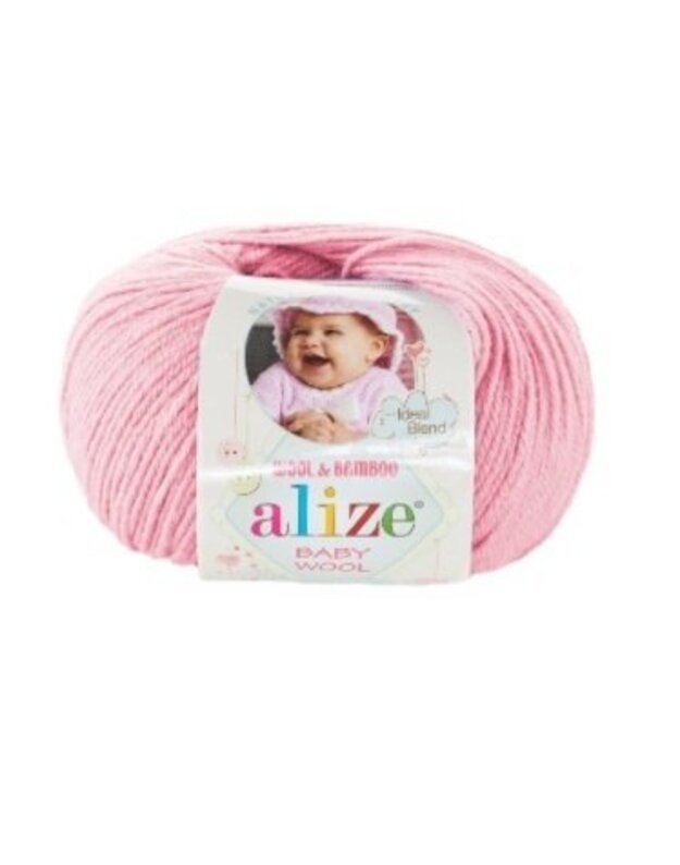 Alize BABY Wool mezgimo siūlai - 371