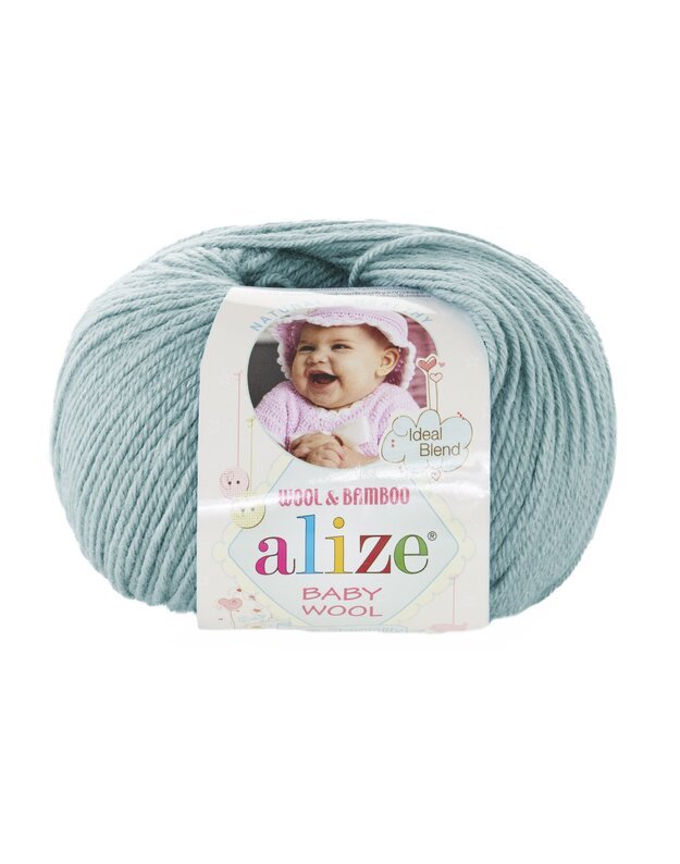 Alize BABY Wool mezgimo siūlai - 114