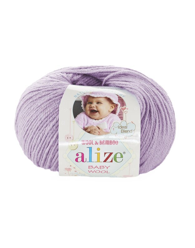 Alize BABY Wool mezgimo siūlai - 146