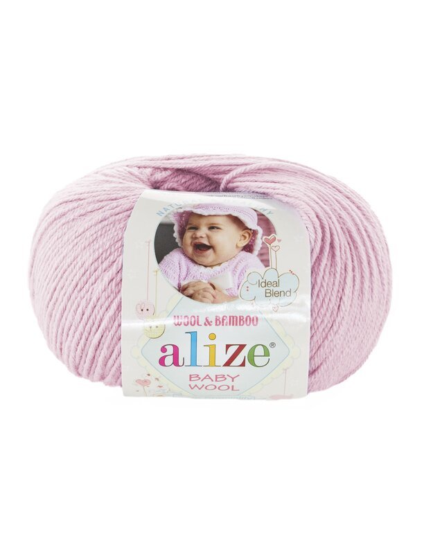 Alize BABY Wool mezgimo siūlai - 184
