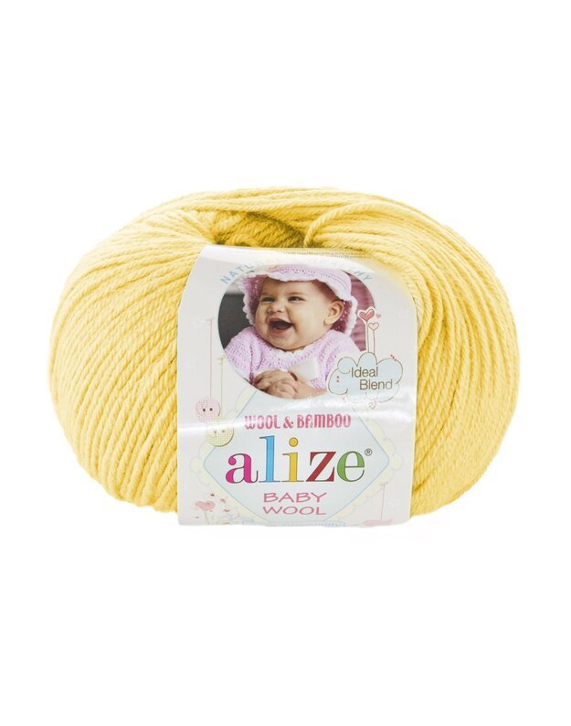 Alize BABY Wool mezgimo siūlai - 187