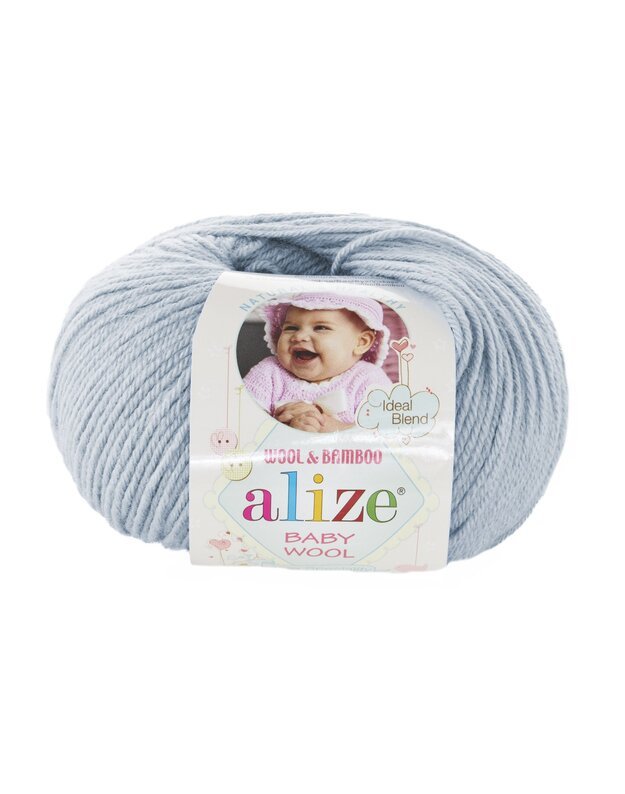Alize BABY Wool mezgimo siūlai - 224