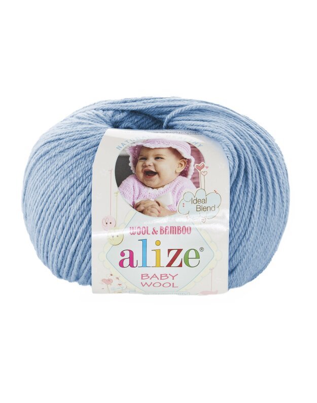 Alize BABY Wool mezgimo siūlai - 350