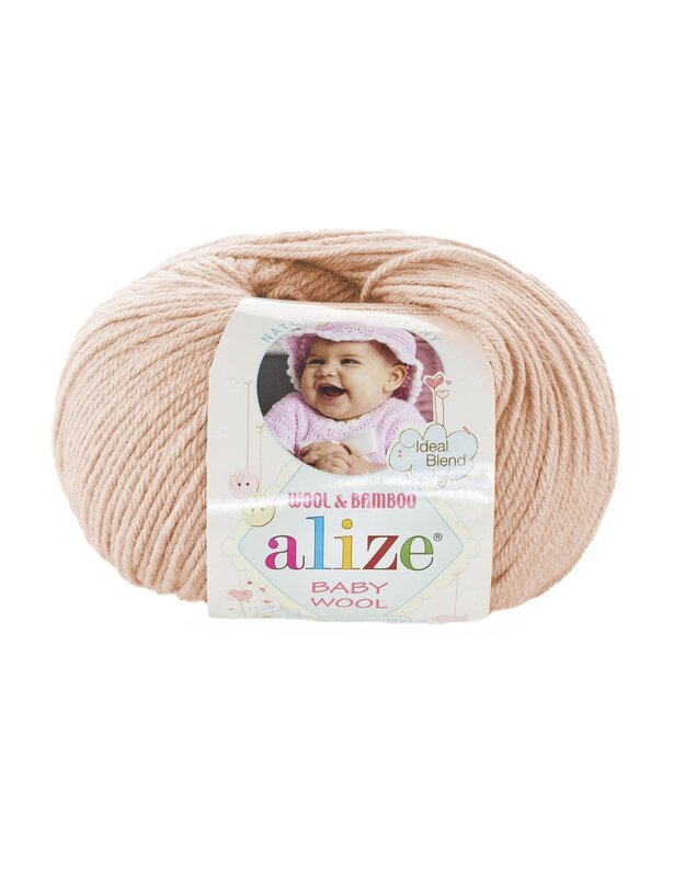 Alize BABY Wool mezgimo siūlai - 382