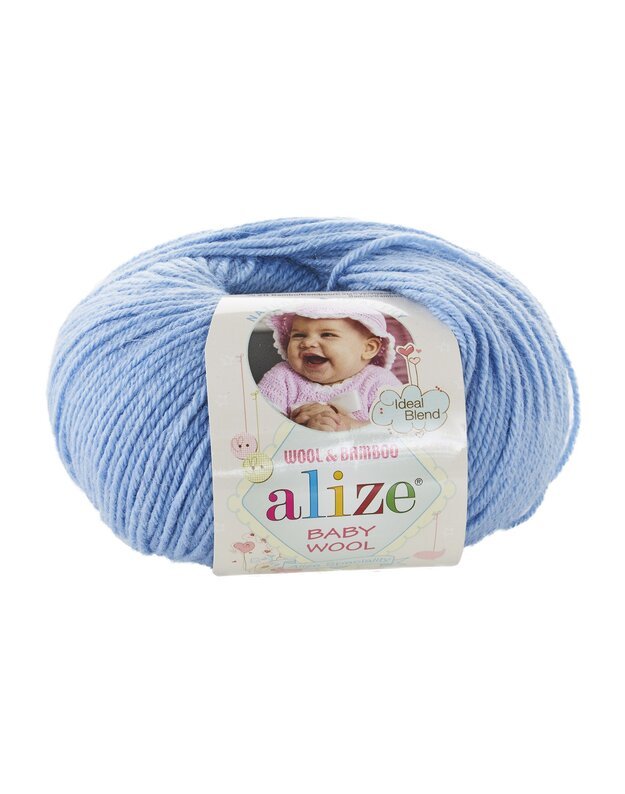 Alize BABY Wool mezgimo siūlai - 40
