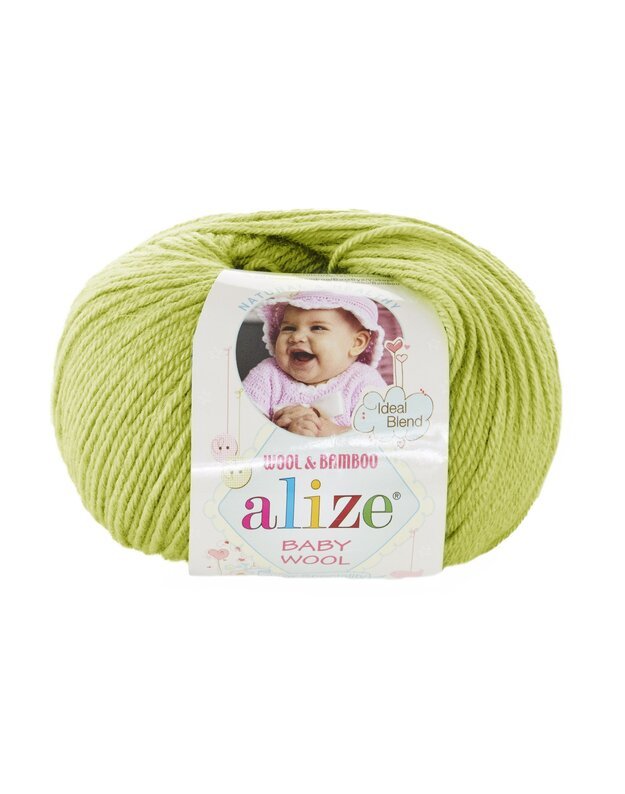 Alize BABY Wool mezgimo siūlai - 612