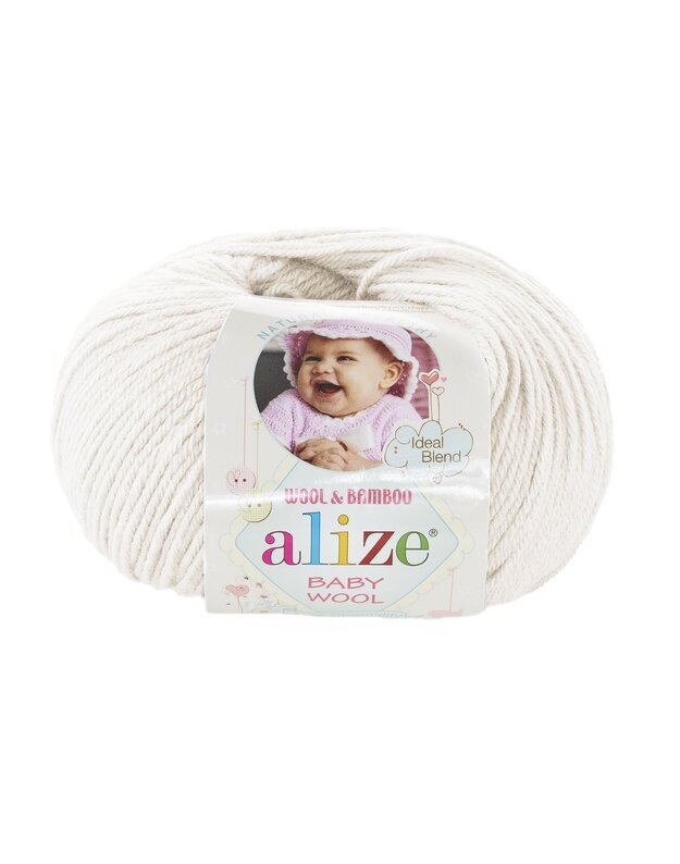 Alize BABY Wool mezgimo siūlai - 62