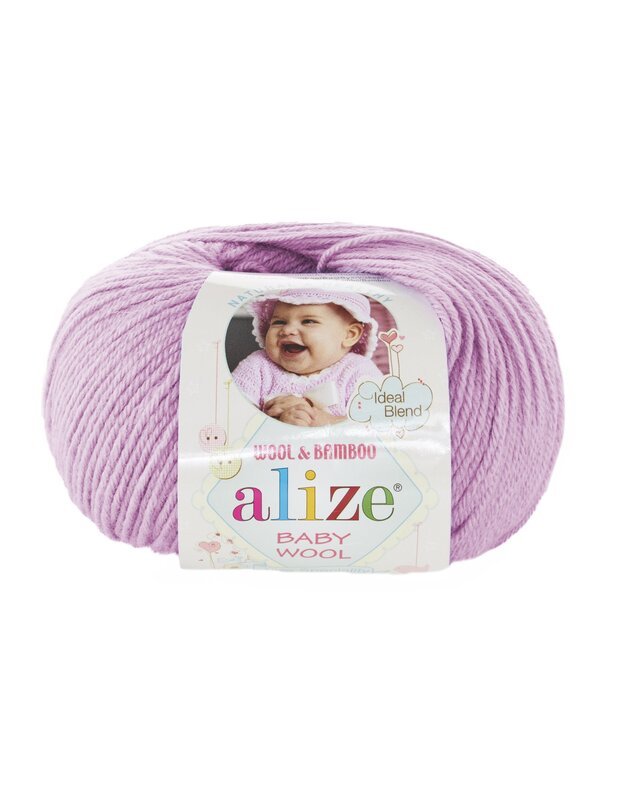 Alize BABY Wool mezgimo siūlai - 672