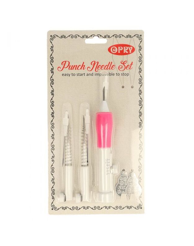 Opry Kilpinio siuvinėjimo rinkinys Punch Needle set