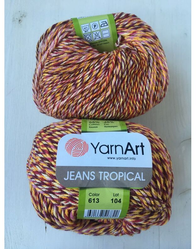 YarnArt Jeans Tropical 613