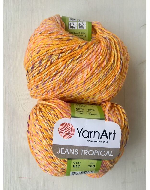 YarnArt Jeans Tropical 617