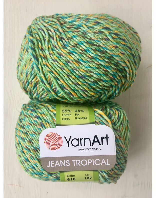 YarnArt Jeans Tropical 616
