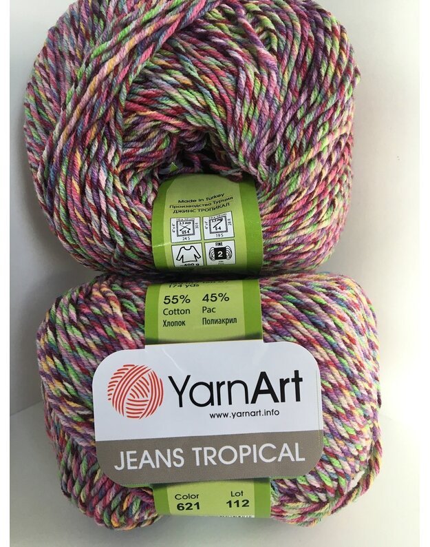 YarnArt Jeans Tropical 621